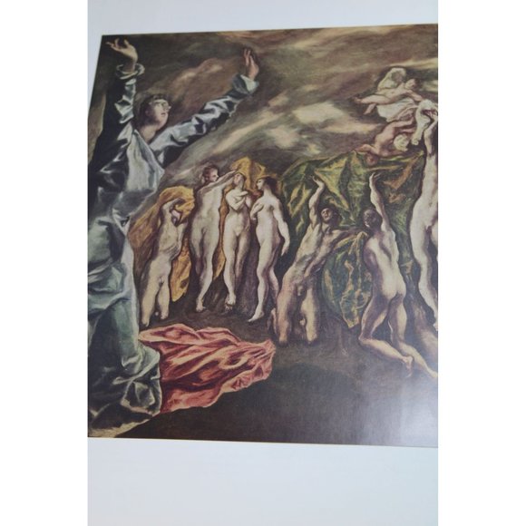 El Greco Print The Vision of Saint John vintage 54900 - Picture 1 of 5